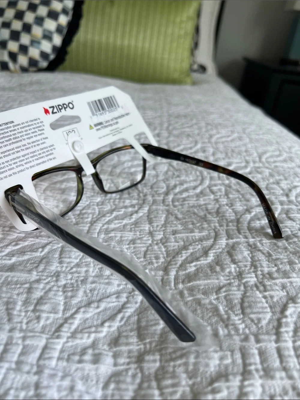 Men’s Black +1.50 Reading Glasses